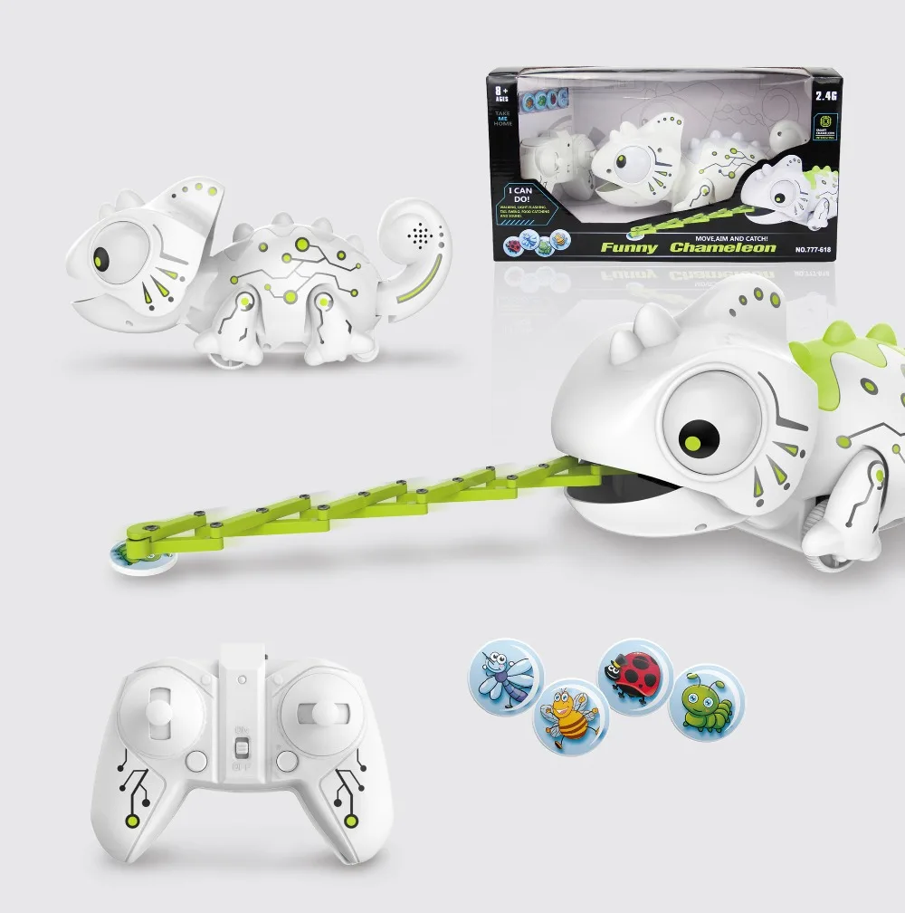 

2.4G Remote control chameleon children electric remote control creative intelligent electronic pet toys
