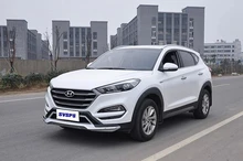 Car Styling Auto Parts Front Andf Rear Body Guards Fit For Hyundai Tucson 2014-2016 Vehicle