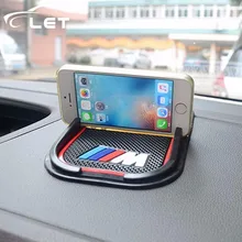3D non-Slip Zerbino Interni Accessori Del Telefono Mobile Anti Rilievo di Slittamento Per bmw x1 x3 x5 x6 e30 e34 e36 e39 e46 e53 e90 f01 f10 f13