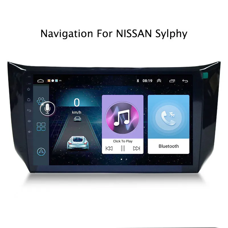 Flash Deal 10.1inch Android 9.0 Car Radio GPS Navigation Multimedia Stereo DVD Player for Nissan Sylphy 2016 2017 2018 0