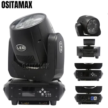 

4pcs/lot Lyre Wash LED 6X40W Bee Eye Beam Moving Head Wash Light Zoom Function Colorful High Brightness Beam Disco Light