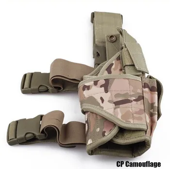

Adjustable Black Outdoor Hunting Waterproof Military Tactical Puttee Thigh Leg Pistol Gun Holster Pouch