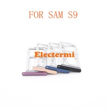 ELECTERMI 30PCS Dual Sim Card Slot For Samsung Galaxy S8 G950F S8 Plus S9 S9 PLUS SD Card Tray Holder Adapter