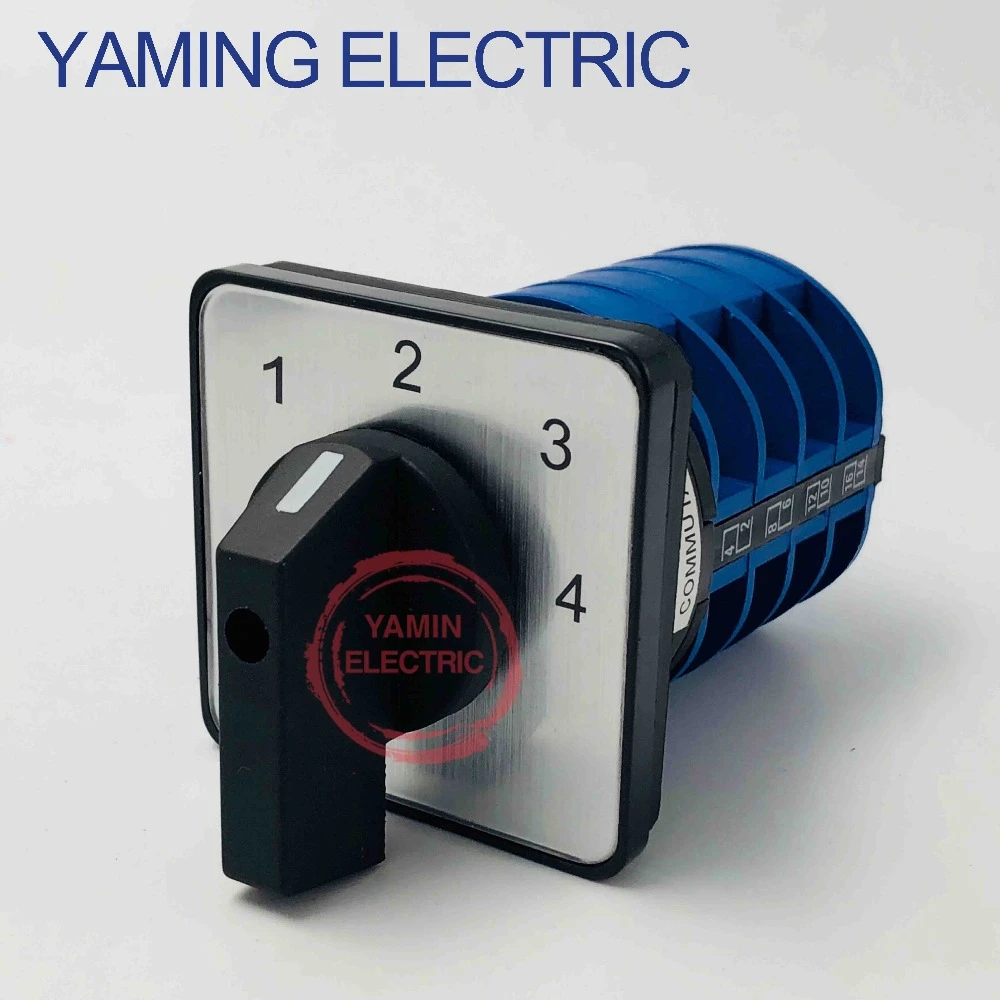 Universal Rotary Changeover Switch LW26-25 690V 25A 3 Position 12 Terminal Universal Rotary cam selector Latch Switch