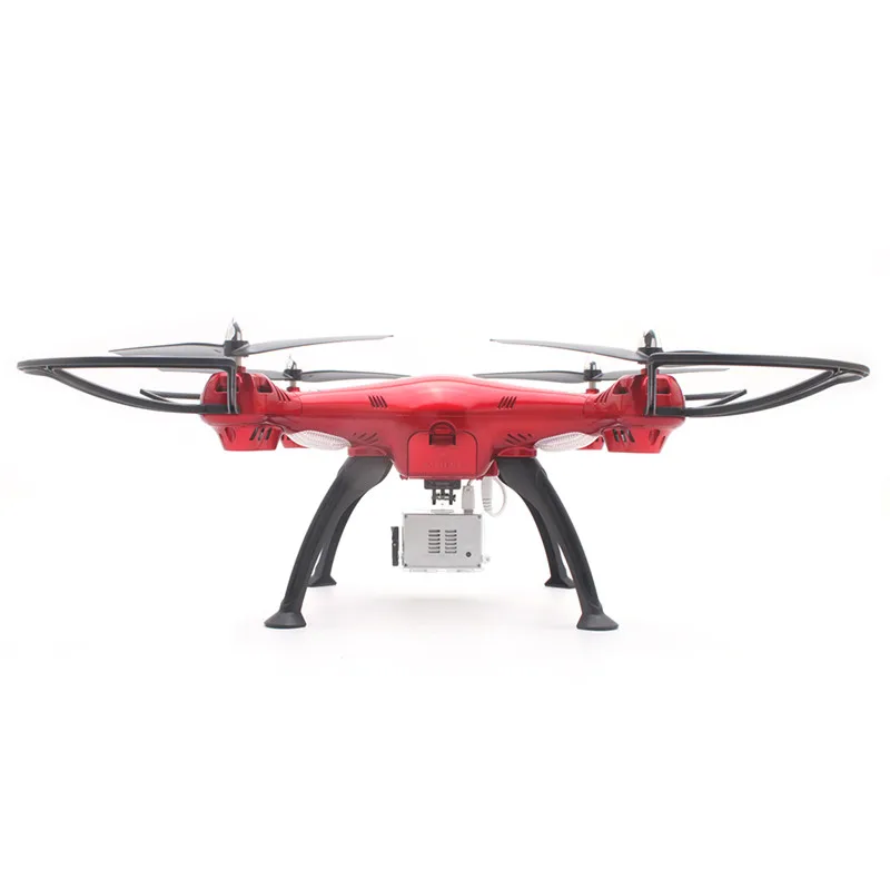 

Syma Red X8HG Headless Mode RC Drone Quadcopter with 8.0MP HD Camera Barometer Set Height and LED Lights 4G TF Card 2000MAH