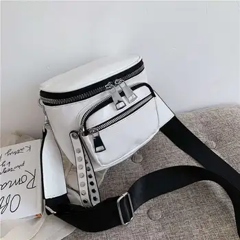 

Mini Leather Crossbody Bags For Women 2019 Zipper Female Shoulder Messenger Bag Lady Travel Purses and Handbags Cross Body Bag