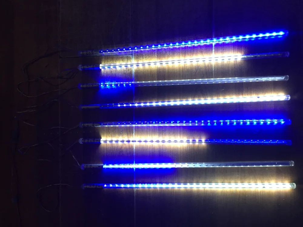 

5sets/lot Factory Direct LED SMD2835 LED meteor shower meteor light LED meteor tube 12 * 500mm 8 pieces / sets