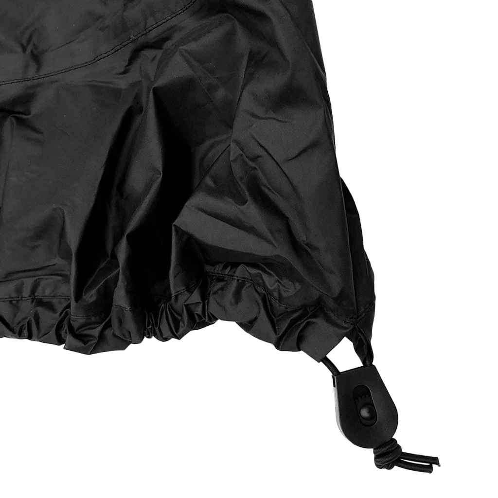 Universal Adjustable Kayak Spray Skirt Deck Sprayskirt Cover Waterproof fabric Rowing Boats Kayak Spray Skirt S M L XL Black
