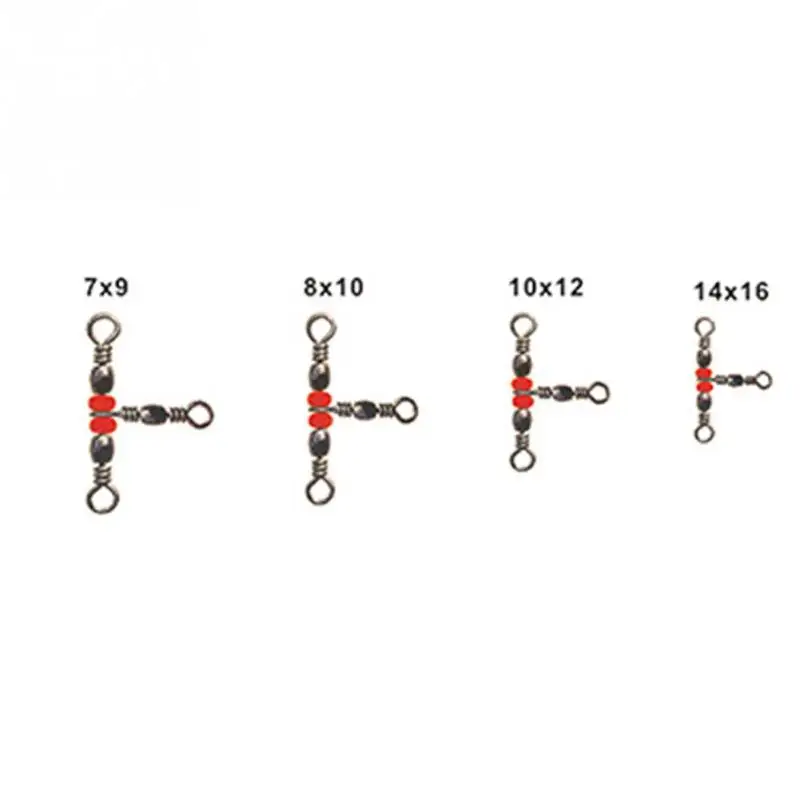 50 шт. кольцевой рыболовный соединитель, снасти, аксессуары, оборудование для рыбалки, роликовые тройные поворотные подшипники, разъем из нержавеющей стали и 191
