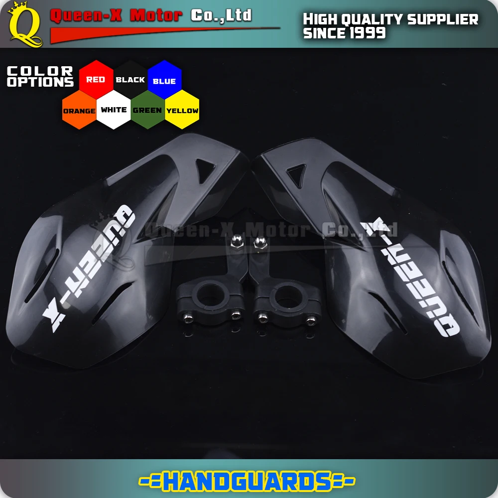 Black universal handguards for motorcycle fit for enduro pit dirt bike