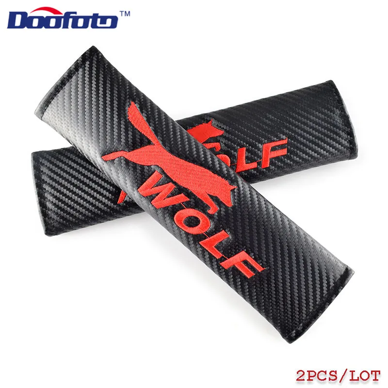 

Doofoto Car Styling Emblems Case For Ford Wolf Focus 2 3 Fiesta EcoSport Eesort Auto Covers Badge Accessories Car-Styling 2pcs