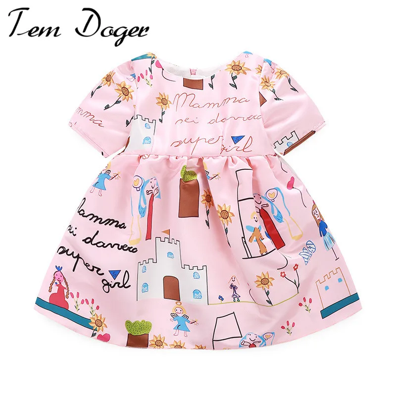 

2016 New Girls Cinderella Dresses Children Snow Princess Dresses Rapunzel Aurora Kids Party Costume Clothes