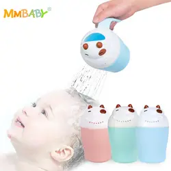 MMBABY новорожденный милый мультфильм Ванна вода ложка RinserCow Shaped Shampoo Cup детский душ Шампунь чашка Ванна ложка