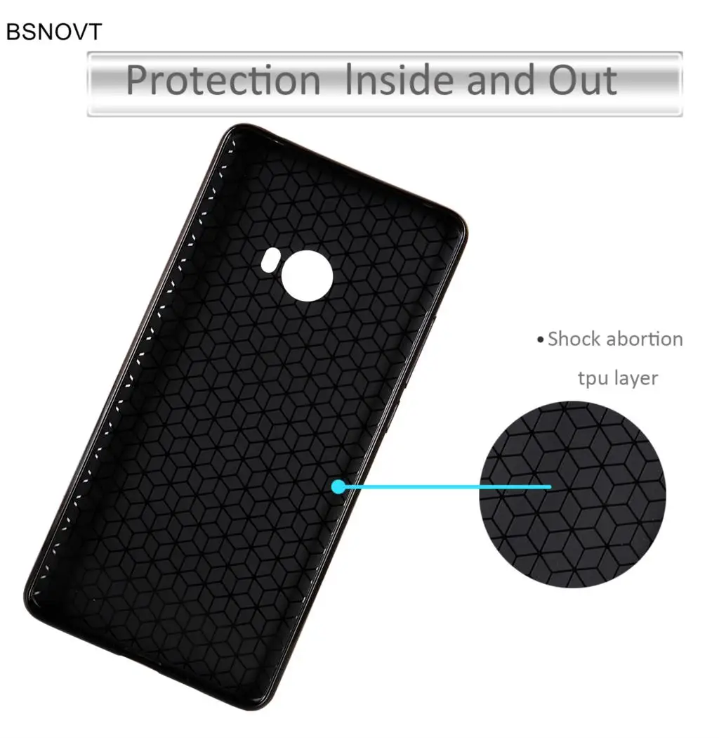 Xiaomi Mi Note 2 Case Xiaomi Mi Note 2 Cover Soft Carbon fiber Slim TPU Shockproof Phone Case For Xiaomi Mi Note 2 Fundas 5.7