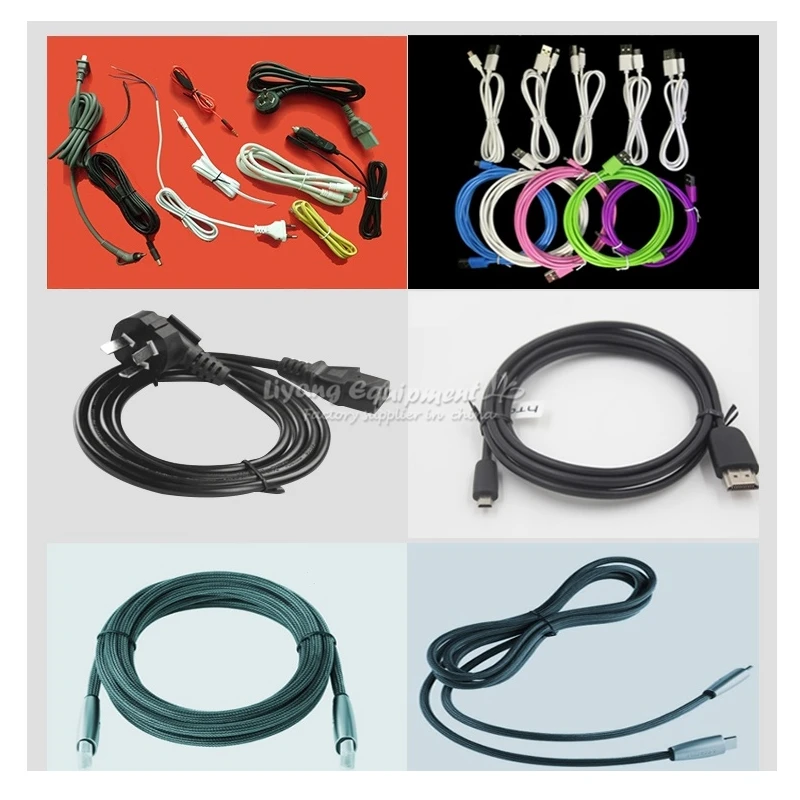 LY 5-30 small touch screen cable wire coil winding binding machine 220V 110V (5)