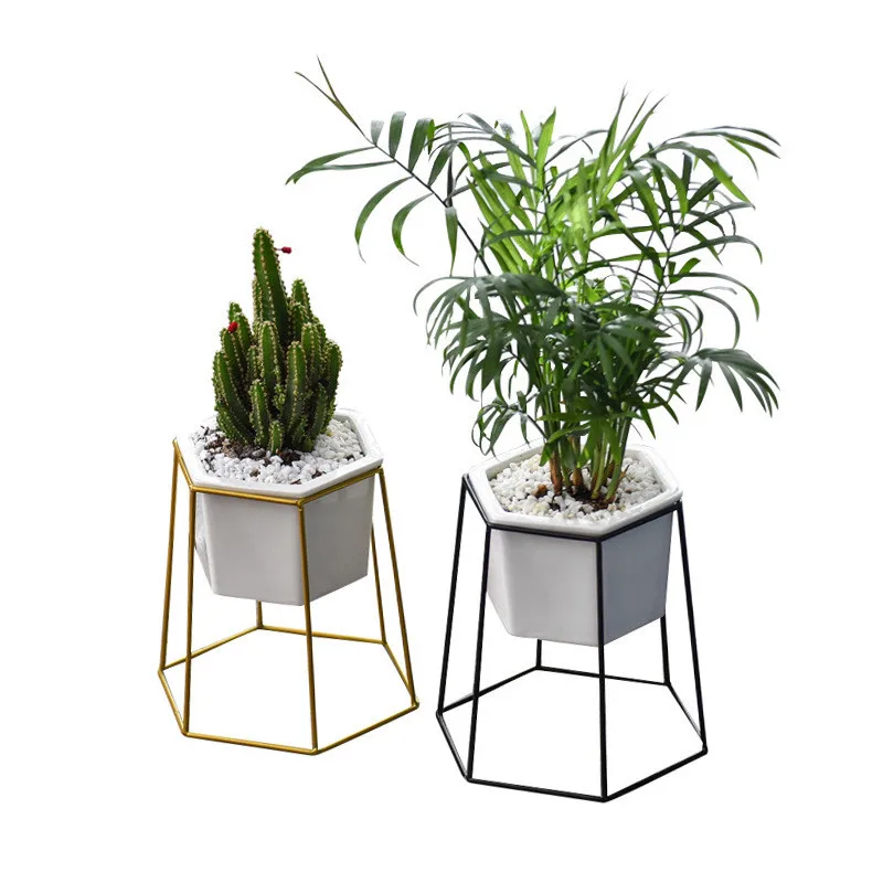 Desktop Ceramic Plant Flower Pots (4)