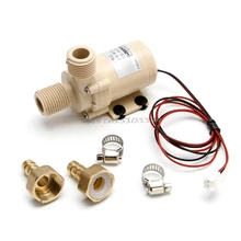 Solar Water Pump 12V DC Hot Water Pump 3M Circulation Pompe Brushless Motor high pressure pump