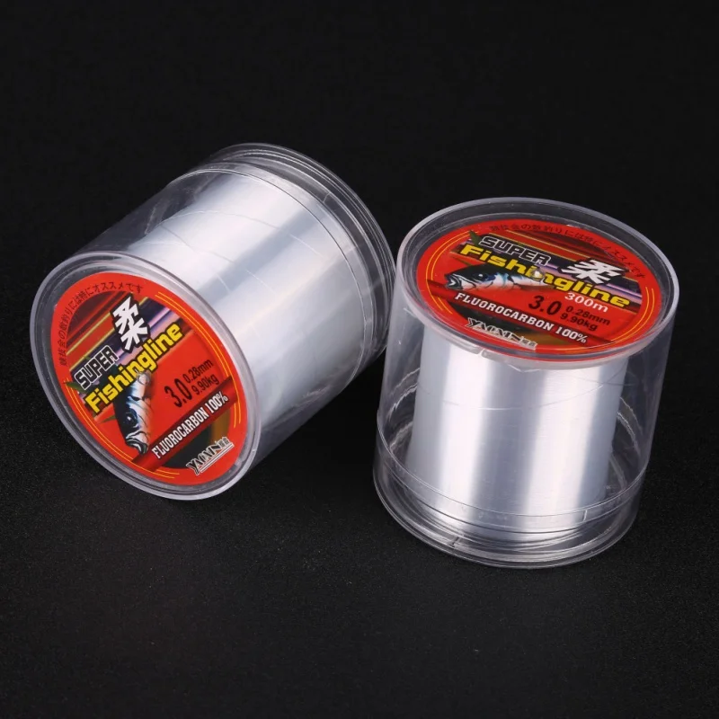 

300m Fishing Line Super Strong 100% transparent Nylon Not Fluorocarbon Fishing Tackle Non-Linen Multifilament