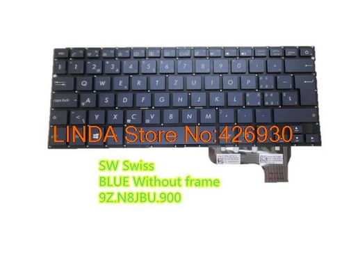 Keyboard For ASUS UX302 UX302L UX302LA 9Z.N8JBU.90J 0KNB0-3629JP00 0KN0-QF1JP13 9Z.N8JBU.901 0KNB0-3629US00 Nordic/Latin America computer keypad