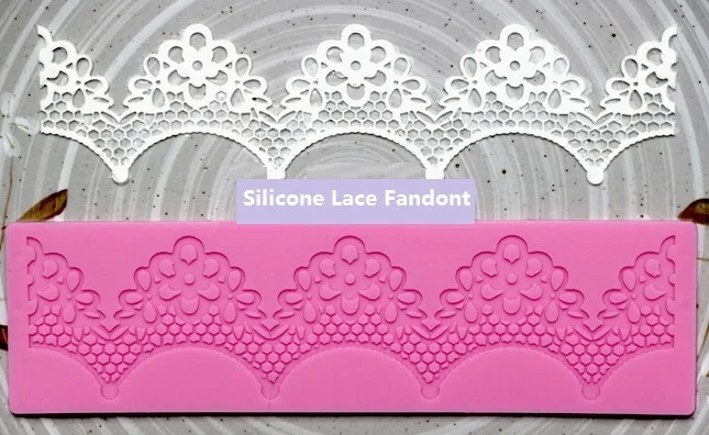 

Silicone Lace Mold Resin Clay Mold Cake Decorating Mold Pastry Sugarcraft DIY Mould Silicone Lace Fondant mold Embossing Mat