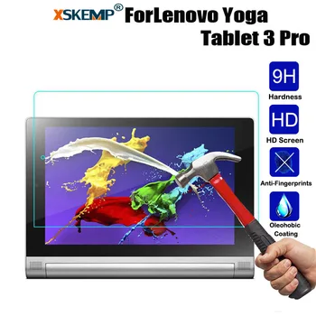

XSKEMP 9H Ultra Clear Screen Protector Cover Film For Lenovo Yoga Tab 3 Pro 10.1"X90F Tablet 9H Tempered Glass Protective Guard