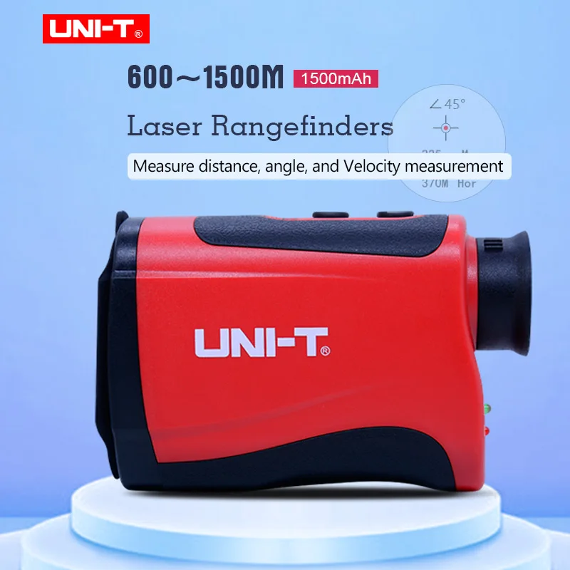UNI T телескоп лазерный дальномер 600 м/800 м/1000 м/1200 м/1500 м портативный 7x для