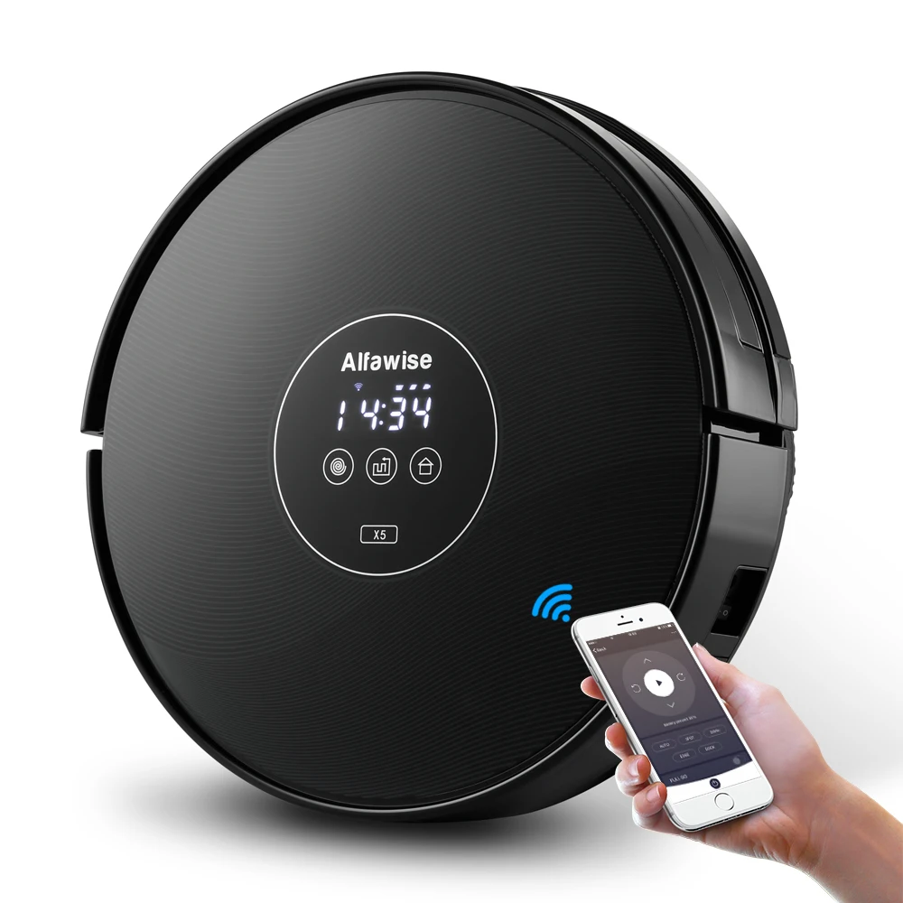 Alfawise X5 Robotic Vacuum Cleaner 1000pa Strong Suction