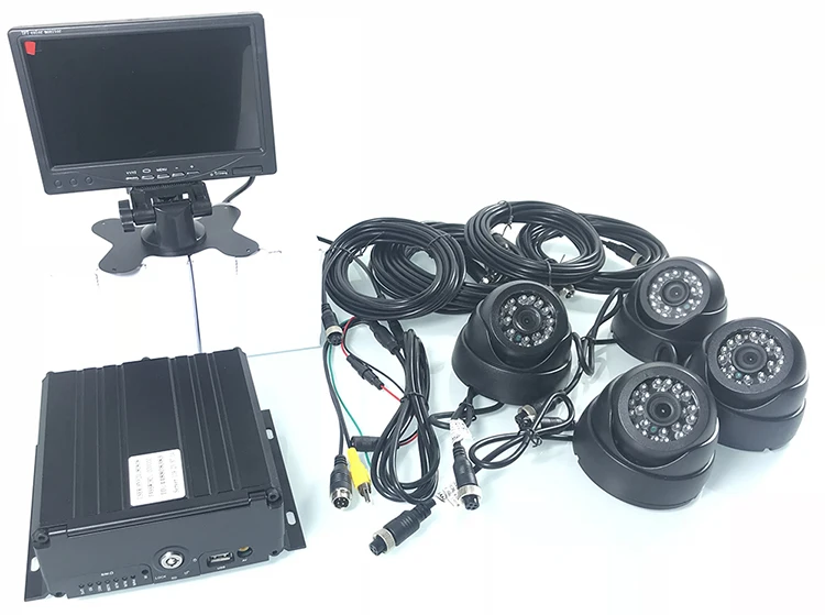 Sistema de Proteção Registro de Cartão Kit de Monitoramento de Ônibus Canal Ntsc Carro Agrícola Locomotiva 1 Máximo Apoio 256g sd hd 4 Pal - 15 High Quality Automóveis e motos