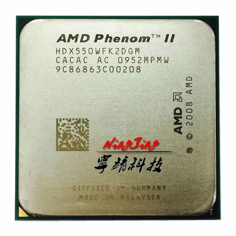 

AMD Phenom II X2 550 3.1 GHz Dual-Core CPU Processor HDX550WFK2DGM Socket AM3