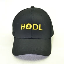 HODL Bitcoin Hat 100%Cotton Dad cap for women Trending Rare Baseball Caps Bitcoin Sign Embroidery Snapback hats men prypto bitcoin for dummies isbn 9781119076414