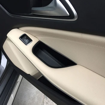 

2pcs Front Door Handle Storage Box For Mercedes Benz CLA GLA A Class W117 C117 W176 2014-2017 Accessory For Left Hand Drive