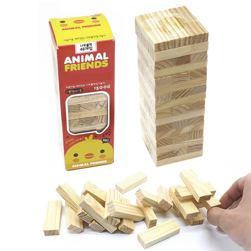 48 шт. деревянные игрушечные строительные блоки Donimo|block toys|toys woodtoys blocks |