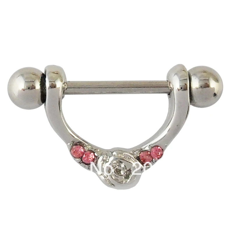 6pcs/lot Wholesale Nipple Ring Nipple Piercing Body Piercing Jewelry