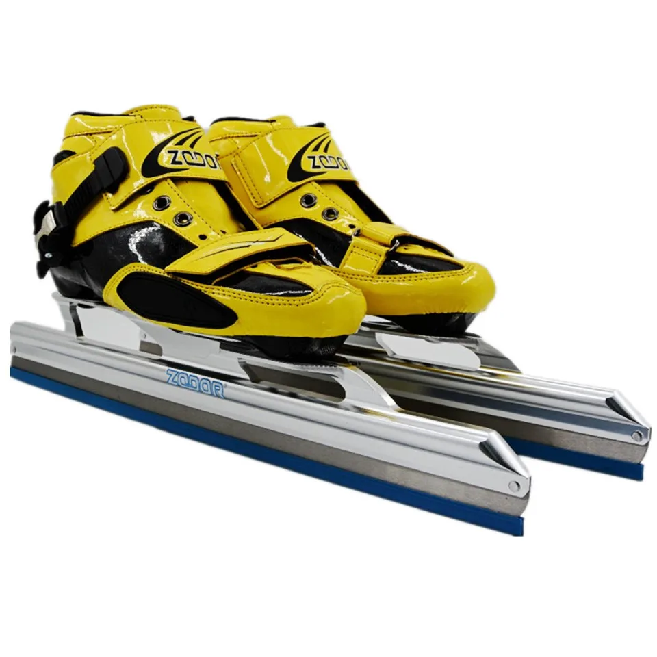 Japy الكربون/الألياف الزجاجية سرعة الجليد شفرة التزلج أحذية المعادن الإصلاح الموقع سكين سباق الزلاجات مريحة Patines رياضية J002