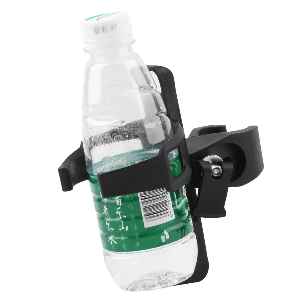 

Non Slip Bike Bottle Holder Serrated Clamp Durable Lightweight Bike Bicycle Water Bottle Cup Holder Mount Cage Polycarbonate