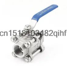 3/4PT 24 мм Женский 2 Way полный Порты и разъёмы 90 градусов поворотный 3 предмета шаровой клапан