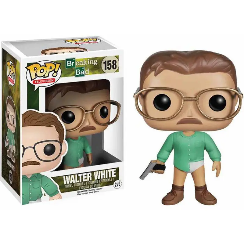 

Funko pop Official TV: Breaking Bad - Walter White #158 Vinyl Action Figure Collectible Model Toy with Original Box