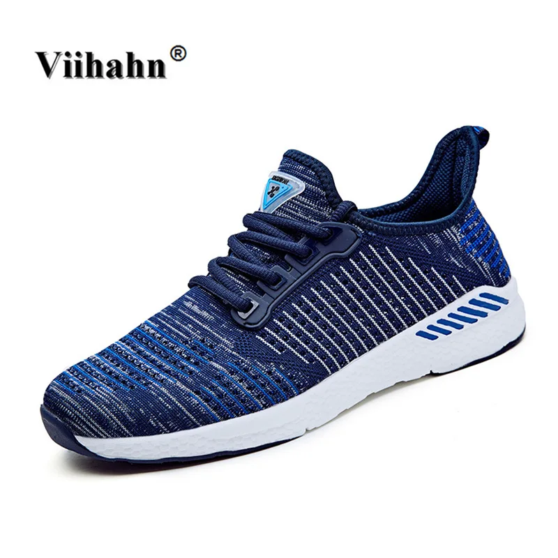 

Viihahn Men's Sport Shoes Unisex Lightweight Outdoor Running Athletic Flywire Sneakers Men Walking Mesh Shoes Footwears