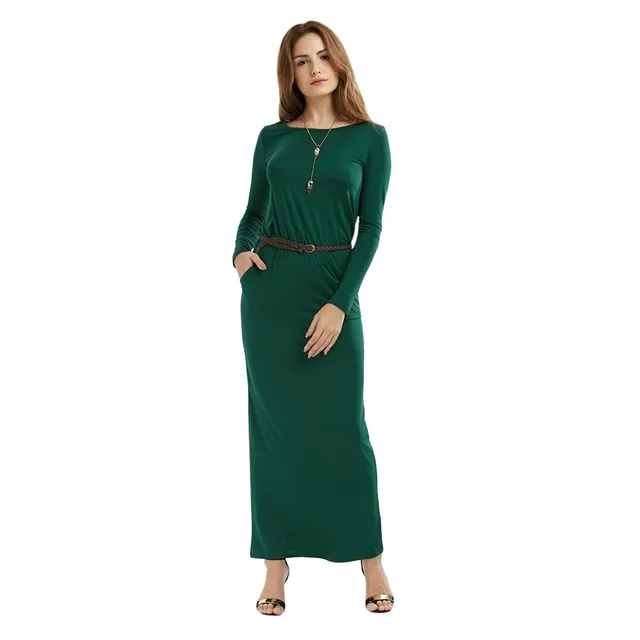 full sleeve maxi dress for women