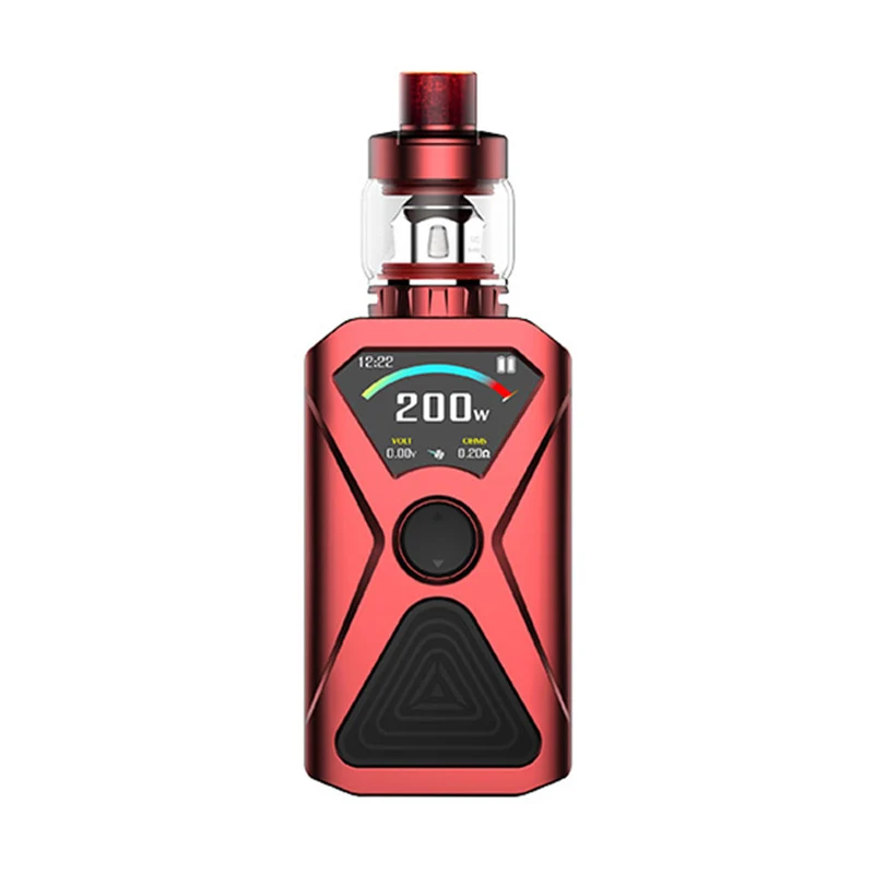 Оригинал Kangertech XLUM Комплект 200 Вт TC поле MOD Vape с 4 5 мл бак NR сетки катушки NR8 OCC NiCr