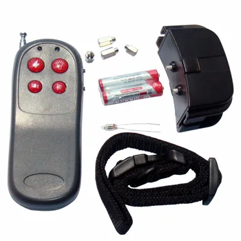 

Classical Model 4 in 1 Remote Control No Bark Dog Collar Pet Training Collar Shock Vibration and Sound Training