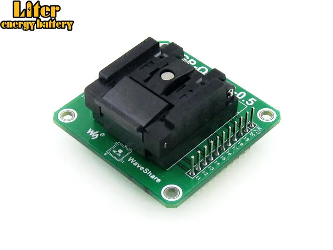 

QFN20 MLF20 MLP20 QFN IC Programming Adapter Enplas QFN-20BT-0.5-01 0.5mm Pitch