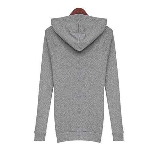  SAF-Autumn-summer Women Casual Hoodies Top + Irregular Skirts Suit 2-COLORS