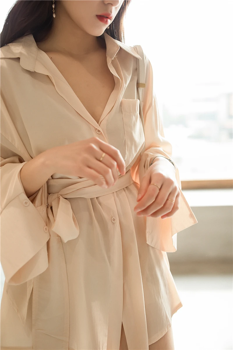Летняя одежда для женщин Элегантные Модные Винтажные однотонные женские блузы женская рубашка Весенняя футболка с шутливой надписью Корейская версия женские топы