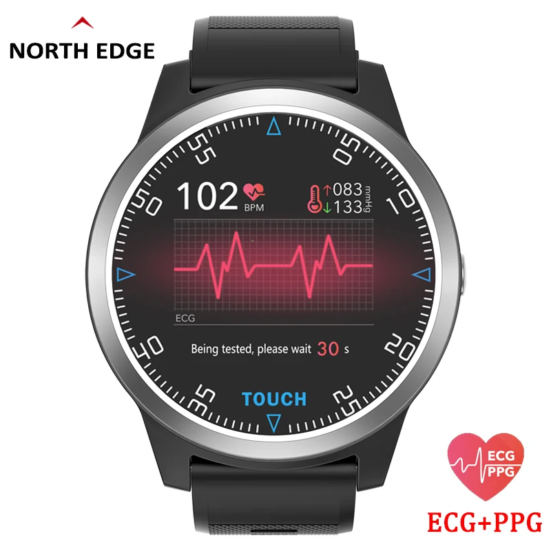 Smart Watch Sport Fitness Activity ECG PPG Blood Pressure