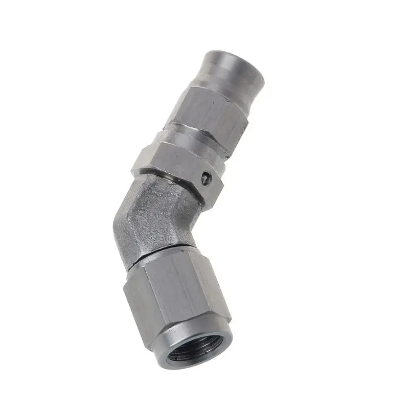 

New AN -3 AN3 JIC 45 Degree Stainless Steel PTFE Custom Brake Hose Fitting qyh