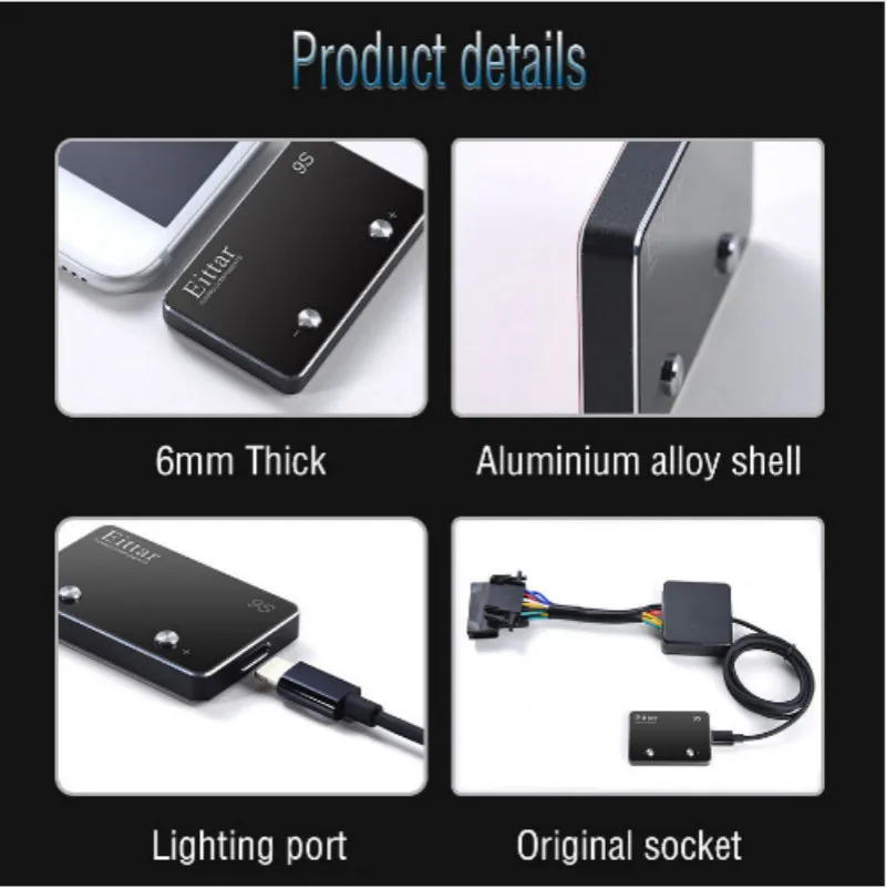  Auto Electronic Throttle Controller Car Gas Pedal Booster Pedal Commander Car styling For TOYOTA PR