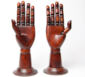 

Super Quality Fashion Male Hand Mannequin Wood Hand Model Design Sole selling