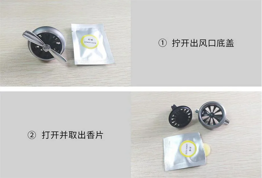 Xiaomi Carfook Car Holder Incense Aromatherapy Air Freshener Lemon Gulong Air Purifier Outlet Vent Aromatherapy Auto Accessories (9)