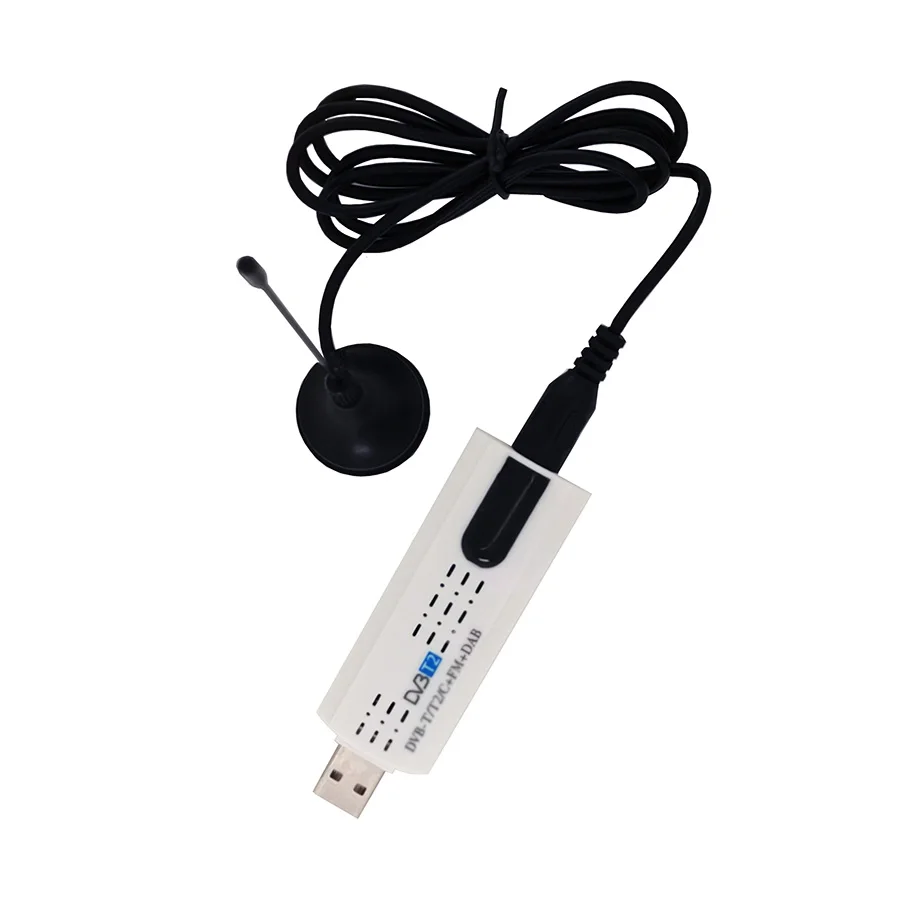 Цифровой спутниковый ТВ тюнер USB 2 0 DVB T2/T с антенной дистанционное управление HD